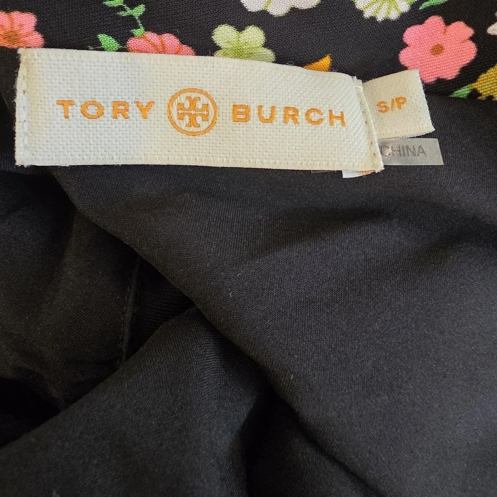 Tory Burch Julillet Ditzy Floral Midi Sheath Dress